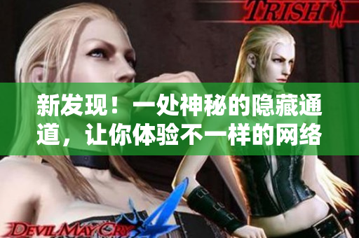 新发现！一处神秘的隐藏通道，让你体验不一样的网络世界