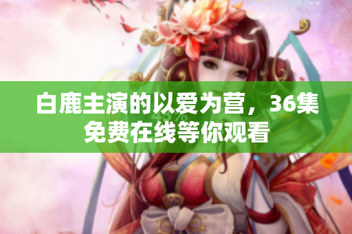 白鹿主演的以爱为营，36集免费在线等你观看