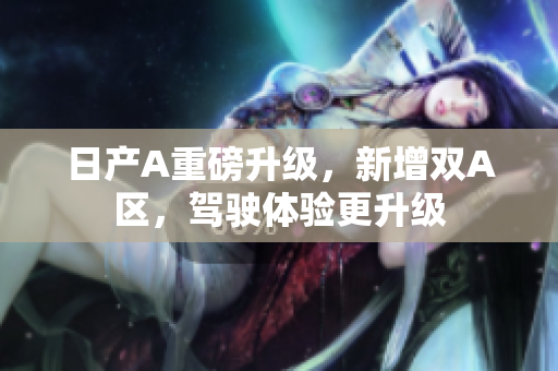 日产A重磅升级，新增双A区，驾驶体验更升级