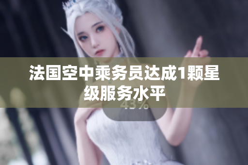 法国空中乘务员达成1颗星级服务水平