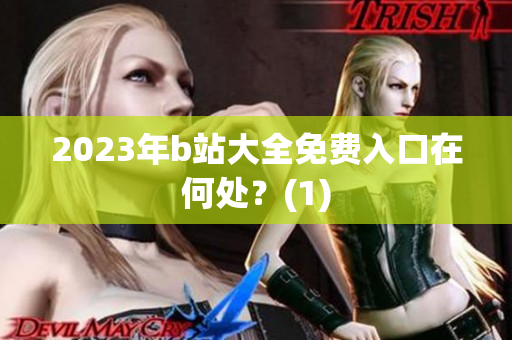 2023年b站大全免费入口在何处？(1)