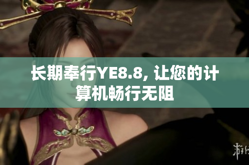 长期奉行YE8.8, 让您的计算机畅行无阻