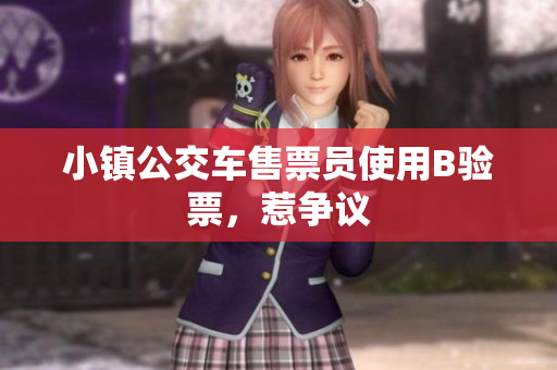 小镇公交车售票员使用B验票，惹争议