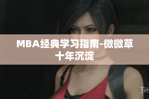 MBA经典学习指南-微微草十年沉淀