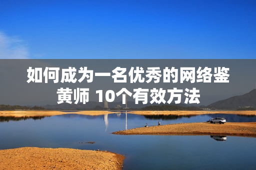 如何成为一名优秀的网络鉴黄师 10个有效方法