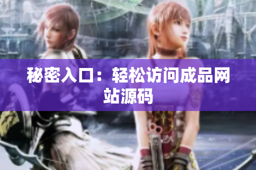 秘密入口：轻松访问成品网站源码