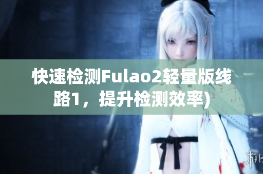 快速检测Fulao2轻量版线路1，提升检测效率)