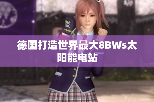 德国打造世界最大8BWs太阳能电站