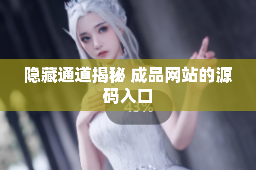 隐藏通道揭秘 成品网站的源码入口