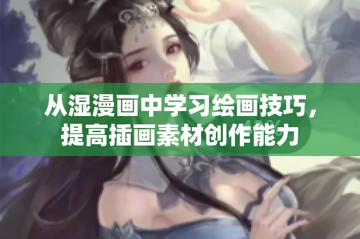 从湿漫画中学习绘画技巧，提高插画素材创作能力