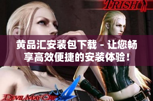 黄品汇安装包下载 - 让您畅享高效便捷的安装体验！