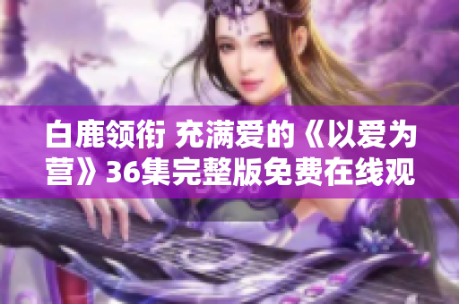 白鹿领衔 充满爱的《以爱为营》36集完整版免费在线观看