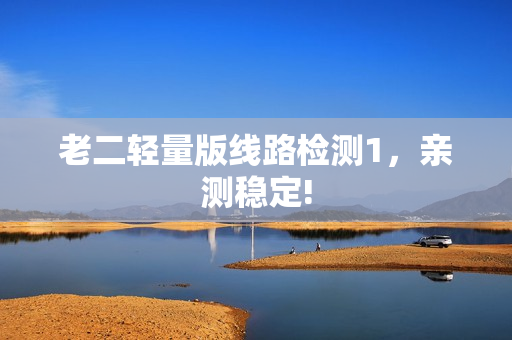 老二轻量版线路检测1，亲测稳定!