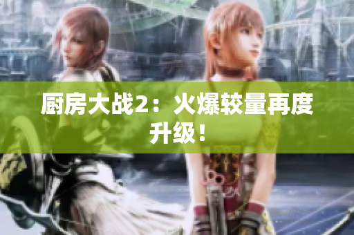 厨房大战2：火爆较量再度升级！