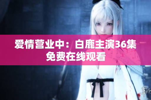 爱情营业中：白鹿主演36集免费在线观看