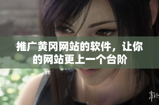 推广黄冈网站的软件，让你的网站更上一个台阶