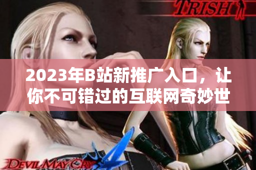2023年B站新推广入口，让你不可错过的互联网奇妙世界！