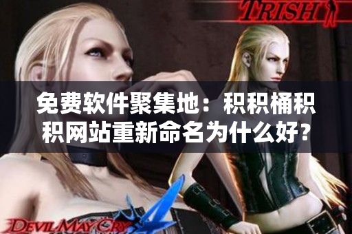 免费软件聚集地：积积桶积积网站重新命名为什么好？