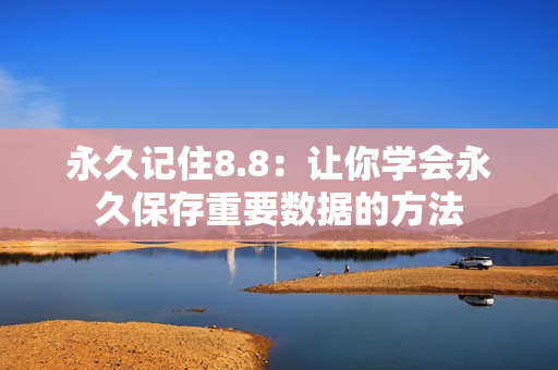 永久记住8.8：让你学会永久保存重要数据的方法