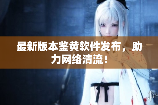最新版本鉴黄软件发布，助力网络清流！