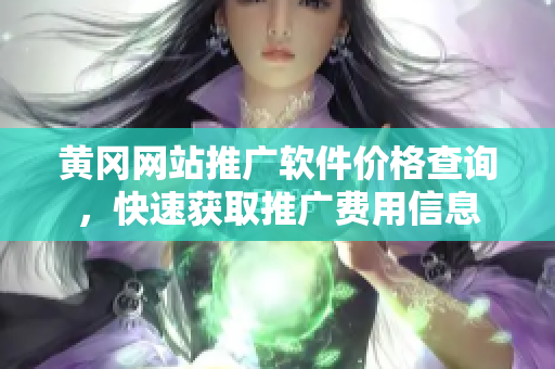 黄冈网站推广软件价格查询，快速获取推广费用信息