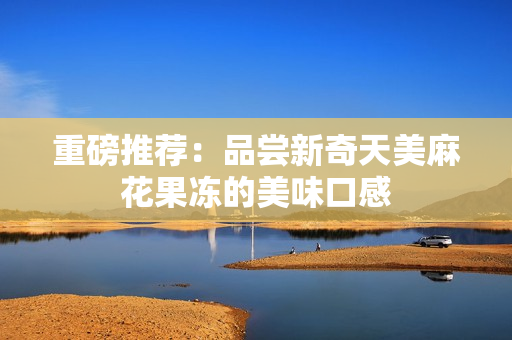 重磅推荐：品尝新奇天美麻花果冻的美味口感