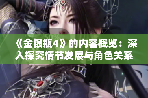 《金银瓶4》的内容概览：深入探究情节发展与角色关系