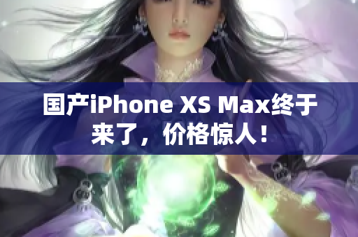 国产iPhone XS Max终于来了，价格惊人！