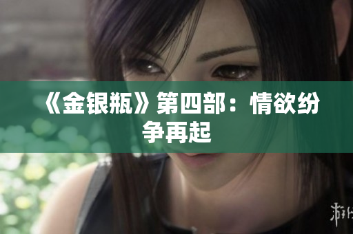 《金银瓶》第四部：情欲纷争再起