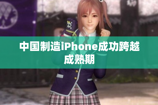 中国制造iPhone成功跨越成熟期
