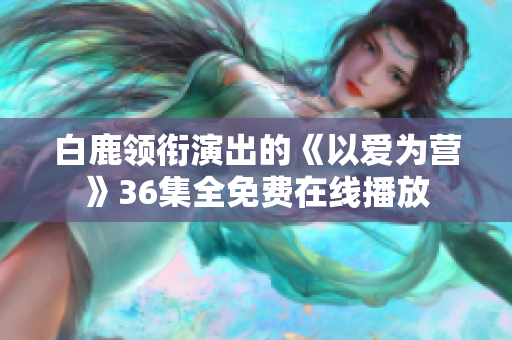 白鹿领衔演出的《以爱为营》36集全免费在线播放