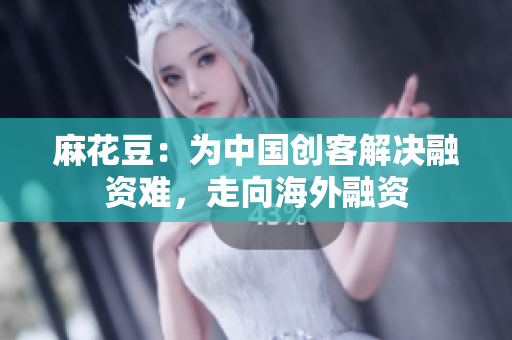 麻花豆：为中国创客解决融资难，走向海外融资