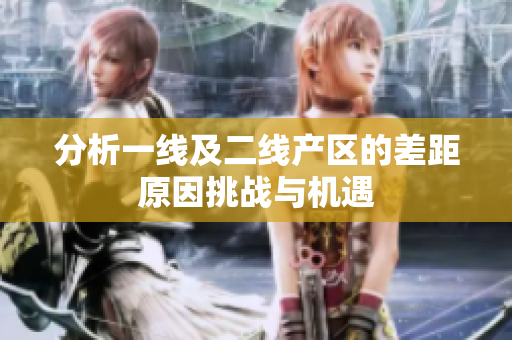 分析一线及二线产区的差距原因挑战与机遇