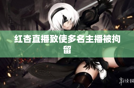 红杏直播致使多名主播被拘留