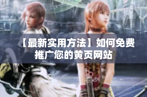 【最新实用方法】如何免费推广您的黄页网站