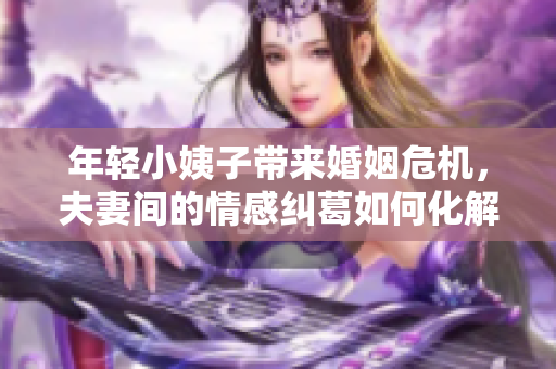 年轻小姨子带来婚姻危机，夫妻间的情感纠葛如何化解？