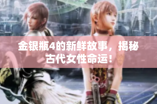 金银瓶4的新鲜故事，揭秘古代女性命运！