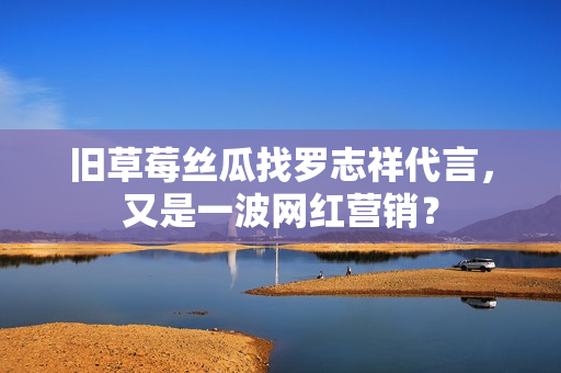 旧草莓丝瓜找罗志祥代言，又是一波网红营销？
