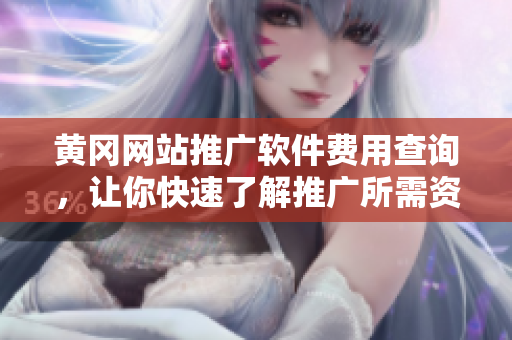 黄冈网站推广软件费用查询，让你快速了解推广所需资金