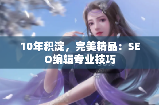 10年积淀，完美精品：SEO编辑专业技巧