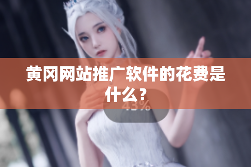 黄冈网站推广软件的花费是什么？