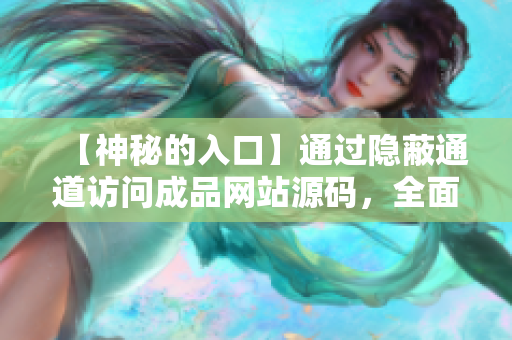 【神秘的入口】通过隐蔽通道访问成品网站源码，全面探索前端世界