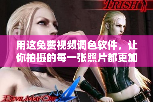 用这免费视频调色软件，让你拍摄的每一张照片都更加惊艳