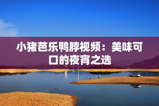 小猪芭乐鸭脖视频：美味可口的夜宵之选