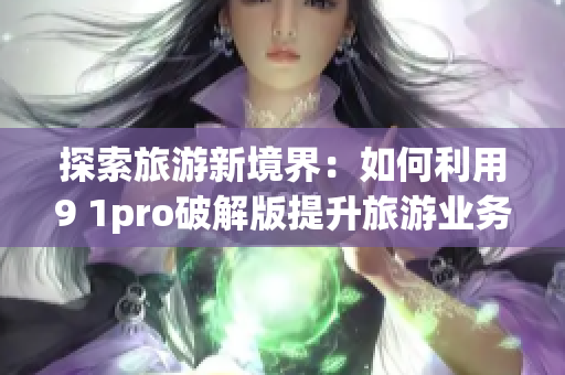 探索旅游新境界：如何利用9 1pro破解版提升旅游业务
