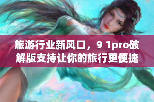 旅游行业新风口，9 1pro破解版支持让你的旅行更便捷