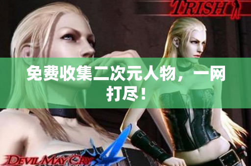 免费收集二次元人物，一网打尽！