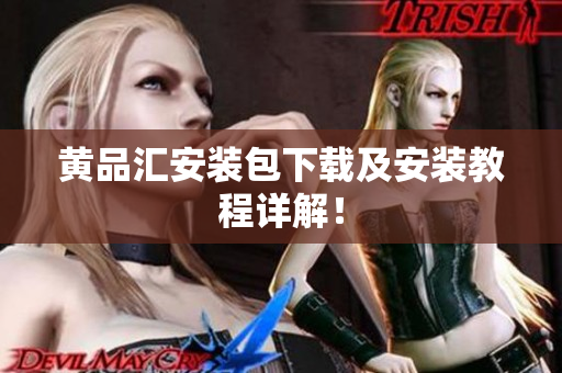 黄品汇安装包下载及安装教程详解！