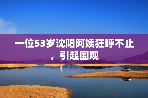 一位53岁沈阳阿姨狂呼不止，引起围观