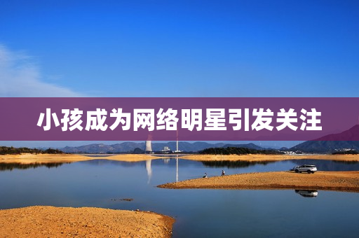 小孩成为网络明星引发关注
